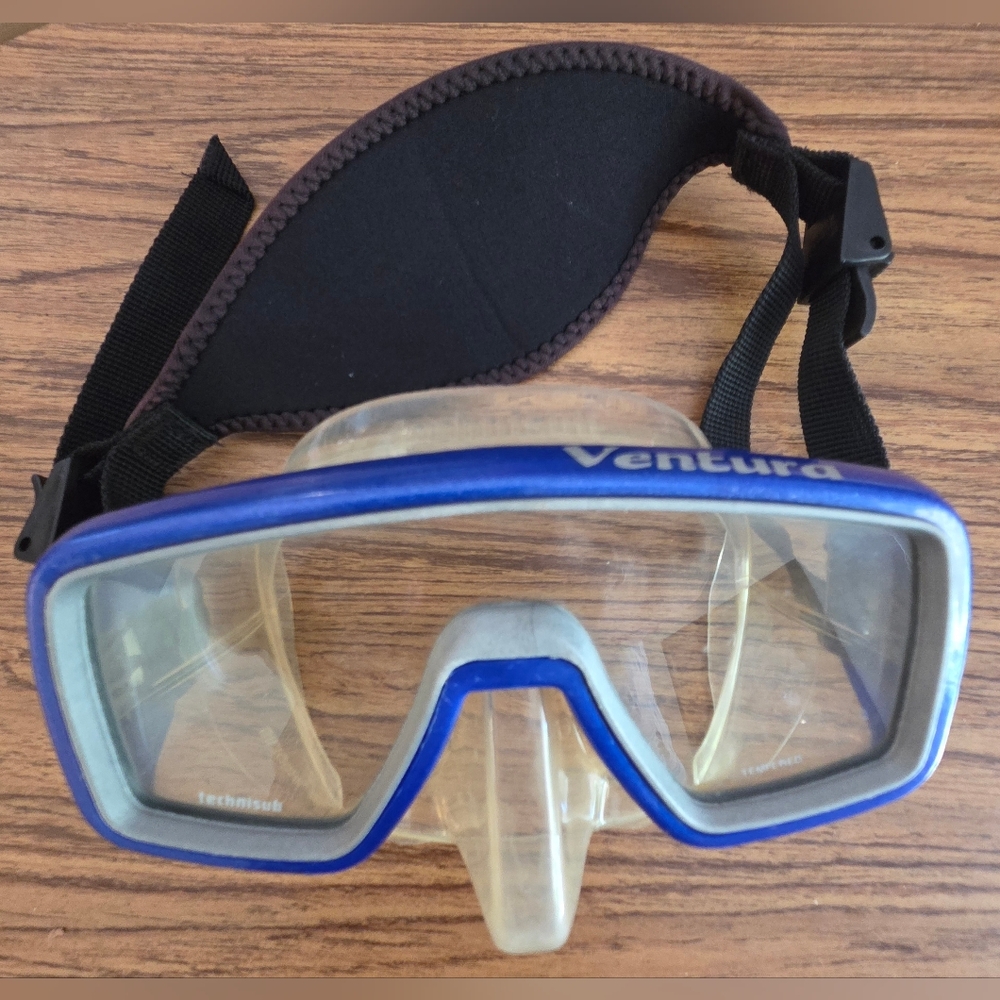 Ventura Blue Diving Mask